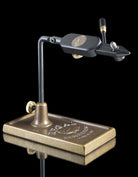 Regal - Regal Medallion Rotary Jaw Bronze Pedestal Base Vise - Feather Craft Fly Fishing