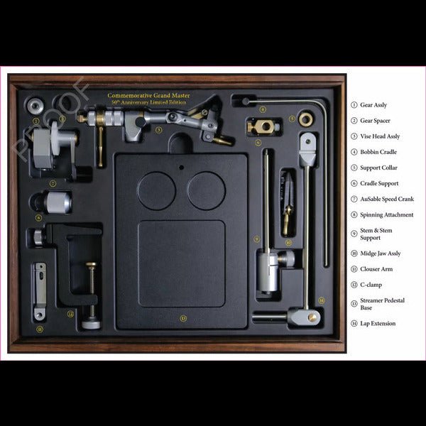 Renzetti - Renzetti Commemorative Grand Master Series Vise - Feather Craft Fly Fishing