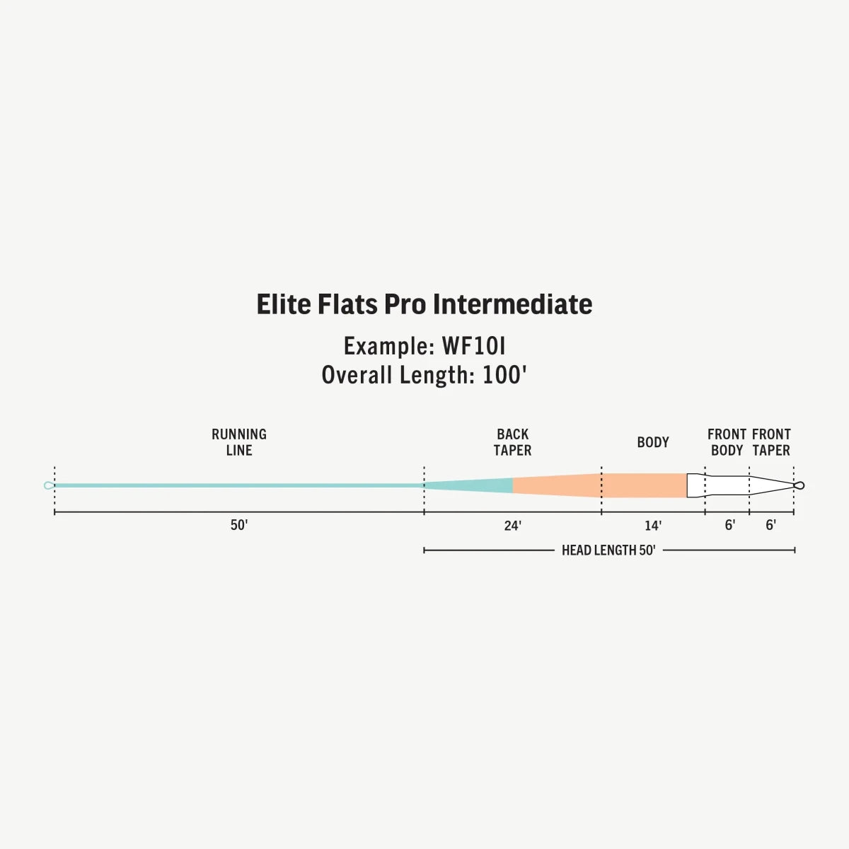Rio - Rio Elite Flats Pro Full Intermediate Fly Line - Feather Craft Fly Fishing