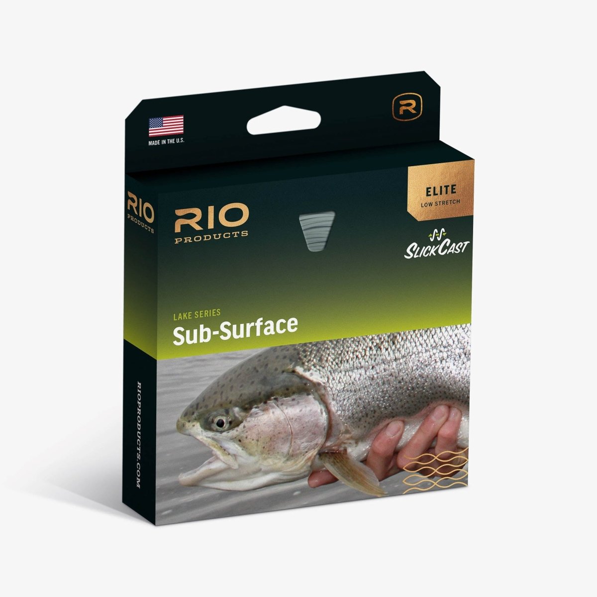 Rio - Rio Elite Subsurface Intermediate Camolux Fly Line - Feather Craft Fly Fishing