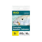 Rio - Rio Knotless Fluoroflex Bonefish/Saltwater 9 - Foot Tapered Leaders - Feather Craft Fly Fishing