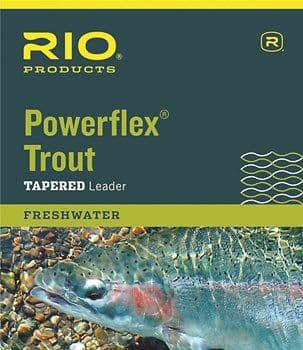 Rio - Rio Knotless Powerflex Trout Tapered Leaders - X - Long - Feather Craft Fly Fishing