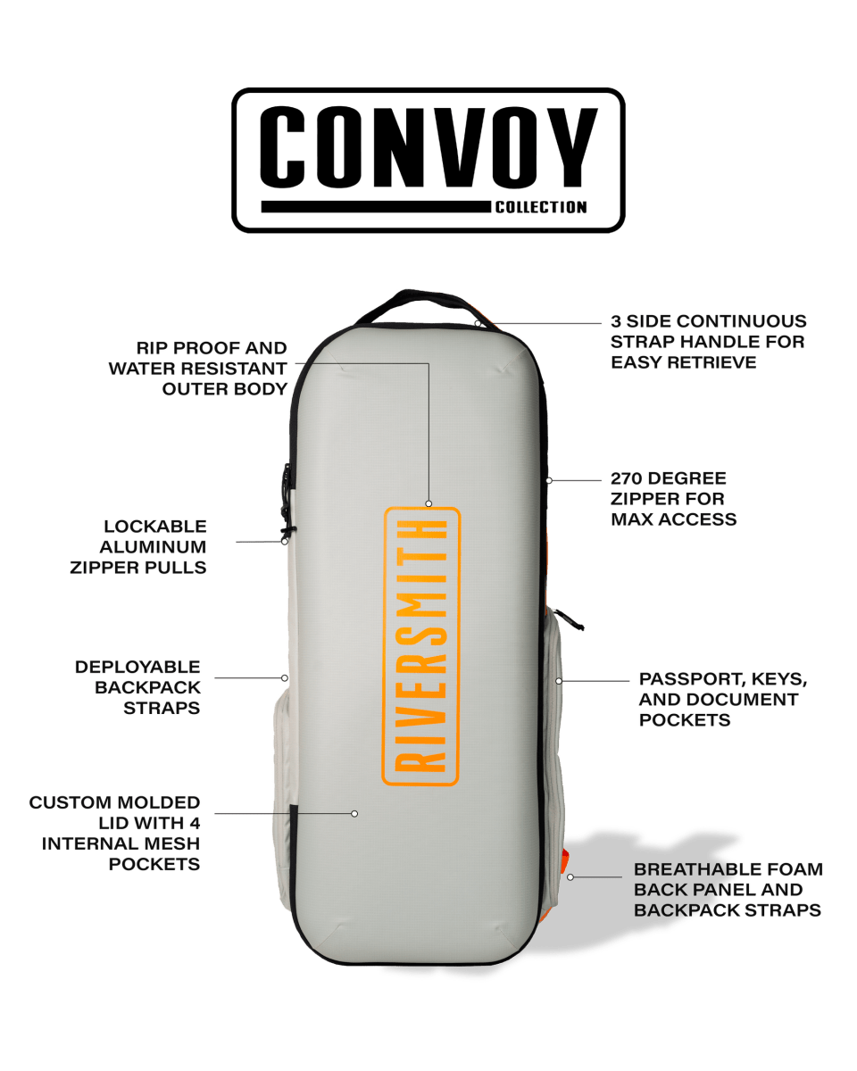 Riversmith - Riversmith Convoy Travel Pack - Feather Craft Fly Fishing