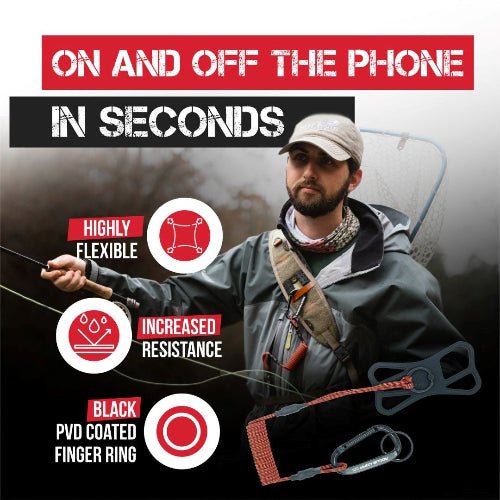 Rogue Fishing Company - The Protector Phone Tether XD - Feather Craft Fly Fishing