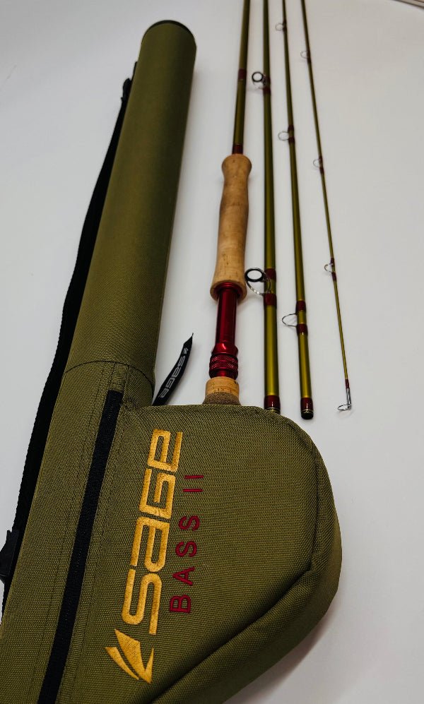 Sage - Trade-In Sage BASS II Peacock Fly Rod - Feather Craft Fly Fishing
