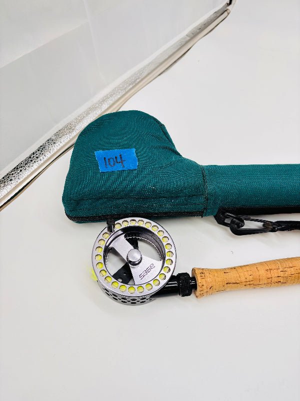Sage - Trade - In Sage Center Axis 181 - 3 Rod/Reel Combo - Feather Craft Fly Fishing