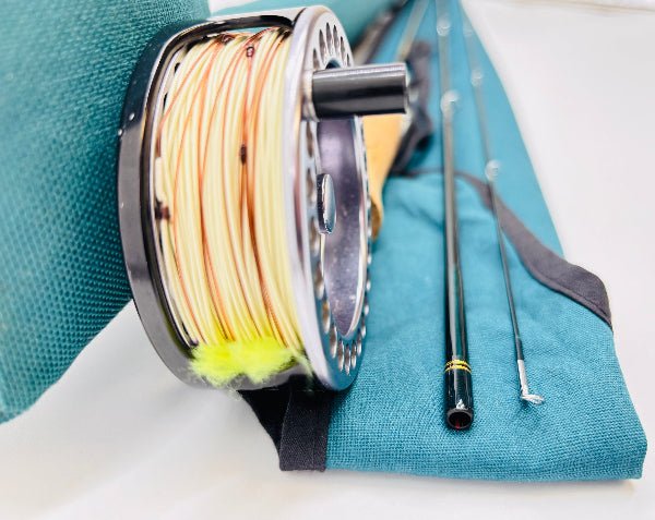 Sage - Trade - In Sage Center Axis 181 - 3 Rod/Reel Combo - Feather Craft Fly Fishing