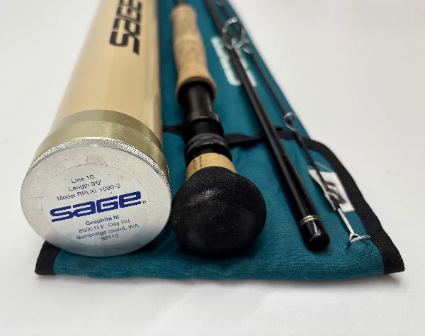 Sage - Trade-In Sage RPLXi 1090-3 Saltwater Fly Rod - Feather Craft Fly Fishing