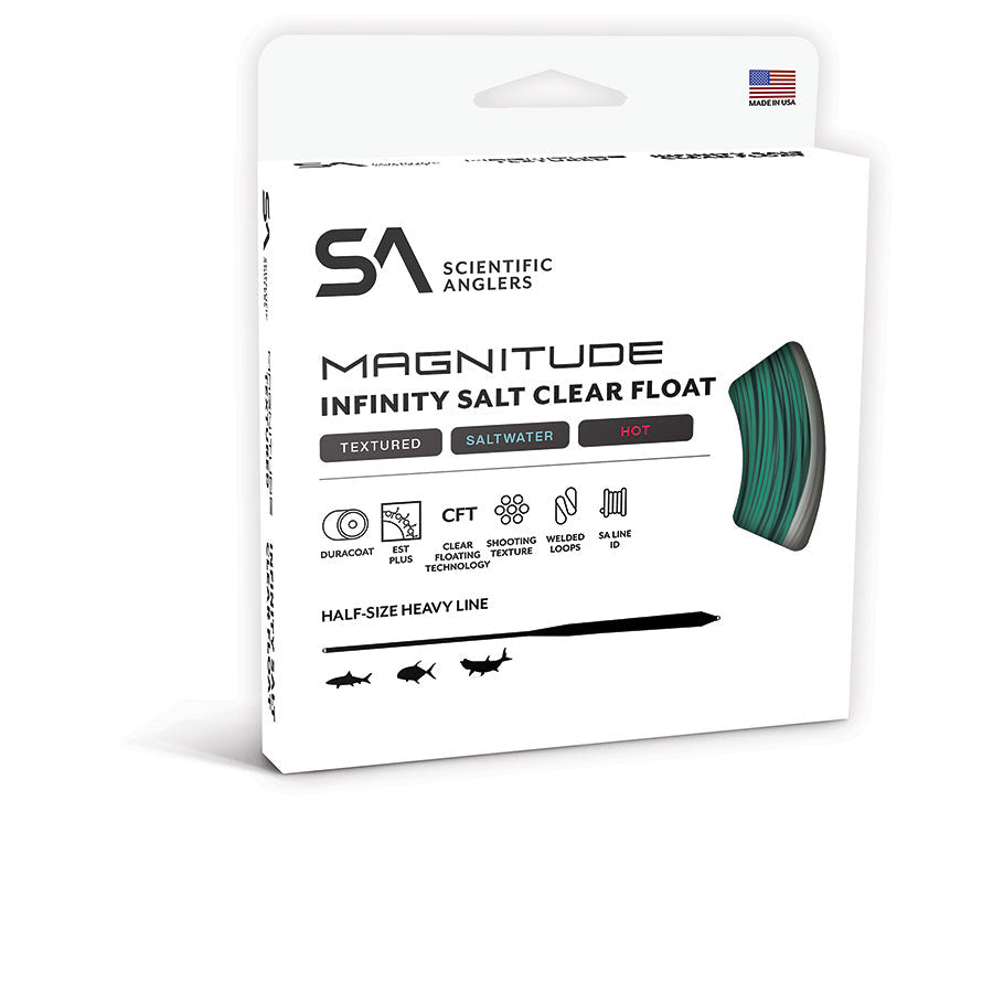 Scientific Anglers - Scientific Anglers Magnitude Textured Infinity Salt Floating Fly Line - Feather Craft Fly Fishing