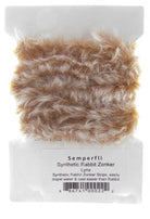 Semperfli - Semperfli Wabbit Synthetic Rabbit Zonker Material - Feather Craft Fly Fishing
