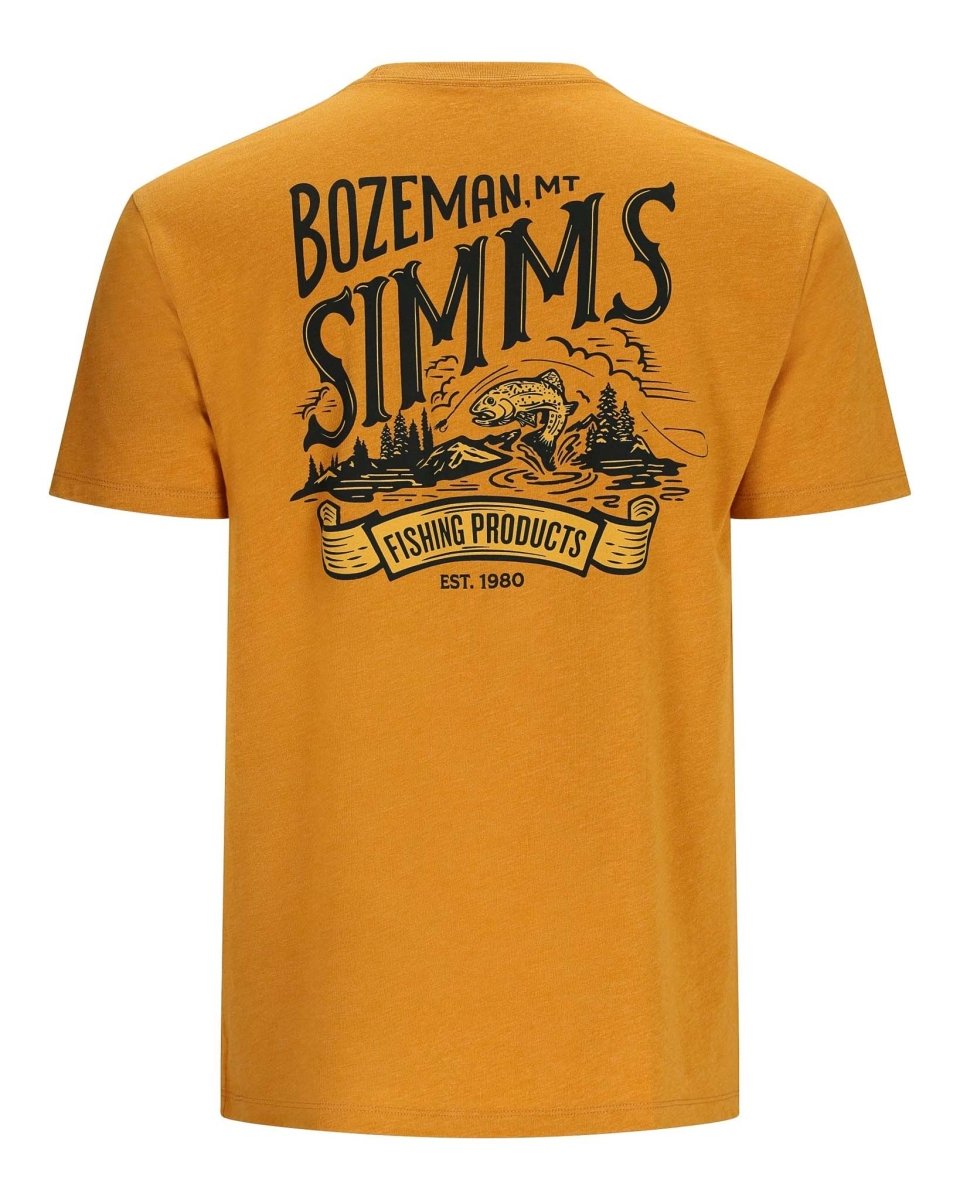 Simms - Simms Bozeman Scene T-Shirt - Feather Craft Fly Fishing