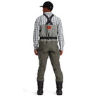 Simms - Simms Men's Freestone Stockingfoot Wader - XL Short - Dark Gunmetal - Feather Craft Fly Fishing