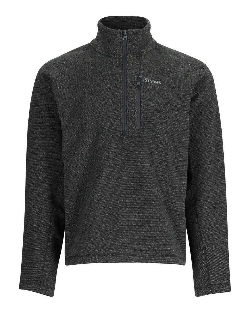 Simms - Simms Rivershed Half - Zip Fleece Sweater - Feather Craft Fly Fishing