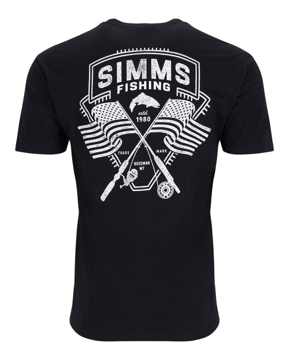 Simms - Simms Rods & Stripes T-Shirt - Feather Craft Fly Fishing