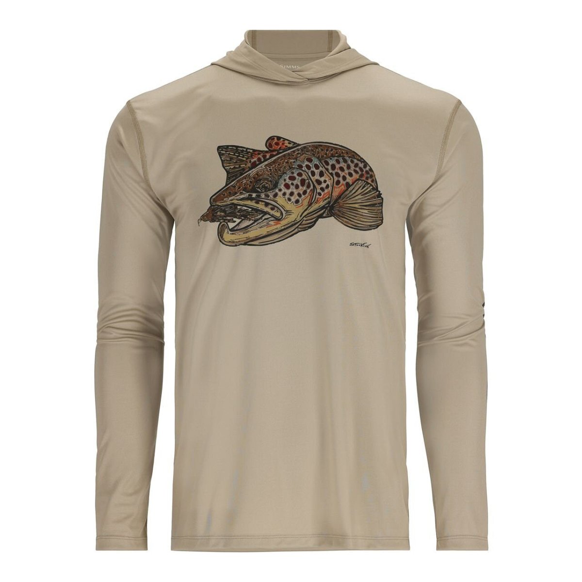 Simms - Simms Tech Hoody - Artist Series - Feather Craft Fly Fishing