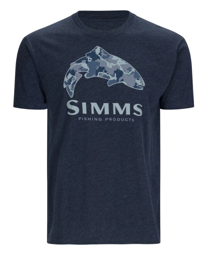 Simms - Simms Trout Regiment Camo Fill T-Shirt - Feather Craft Fly Fishing