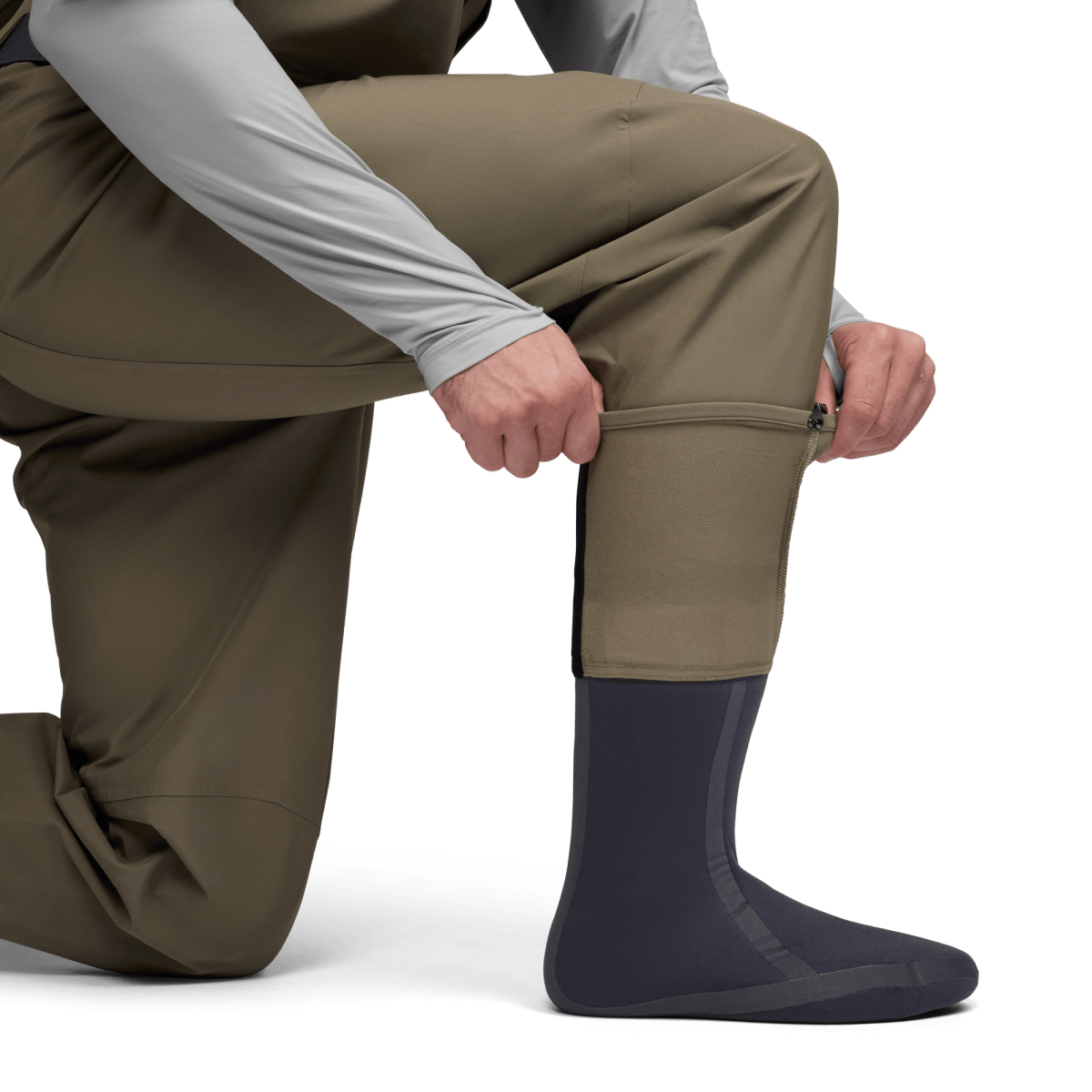 Sitka - SITKA CrossCurrent Zip GTX Stockingfoot Wader - Feather Craft Fly Fishing