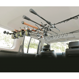 inside car fishing rod holder The Rig DIY Rod Storage For Car