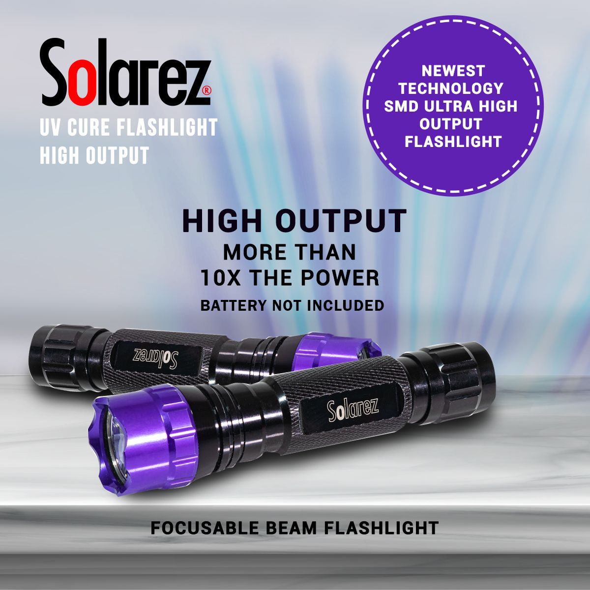 Solarez - Solarez High - Output UV Flashlight Resinator - Feather Craft Fly Fishing