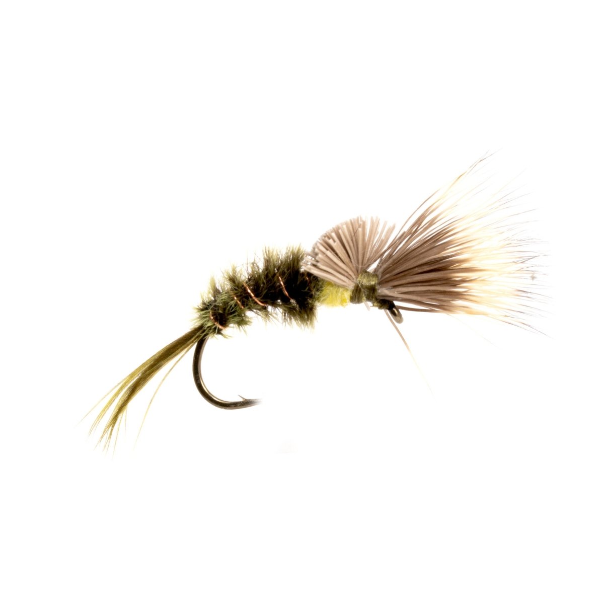 Solitude Flies - Morris May Emerger - Green Drake - Feather Craft Fly Fishing