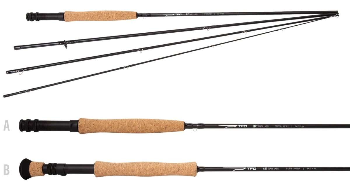 TFO NXT Black Label Fly Rods (5wt only available) – Feather Craft