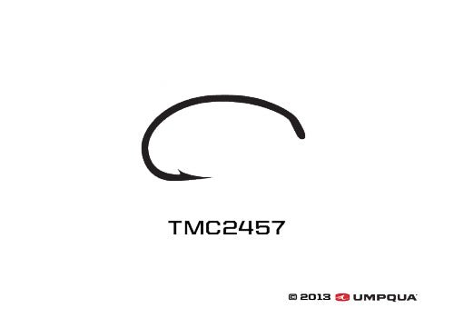 Tiemco - TMC 2457 Heavy - Wire Scud Hook - Feather Craft Fly Fishing