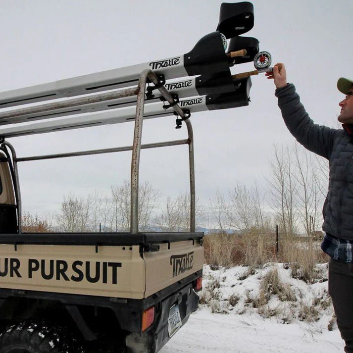 Trxstle - Trxstle Crc Fly Rod Carrier V3.0 - Adjustable (10'4") - Feather Craft Fly Fishing