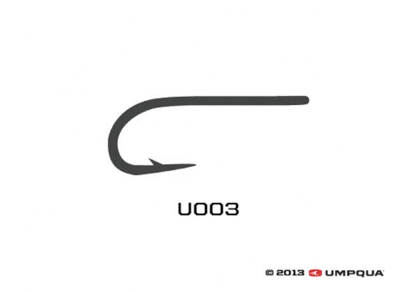 Umpqua - Umpqua U003 Dry Fly Hook - Feather Craft Fly Fishing