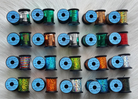 UNI - Uni - Mylar Flat Holographic Tinsel 20 - Spool Combo Pak - Feather Craft Fly Fishing