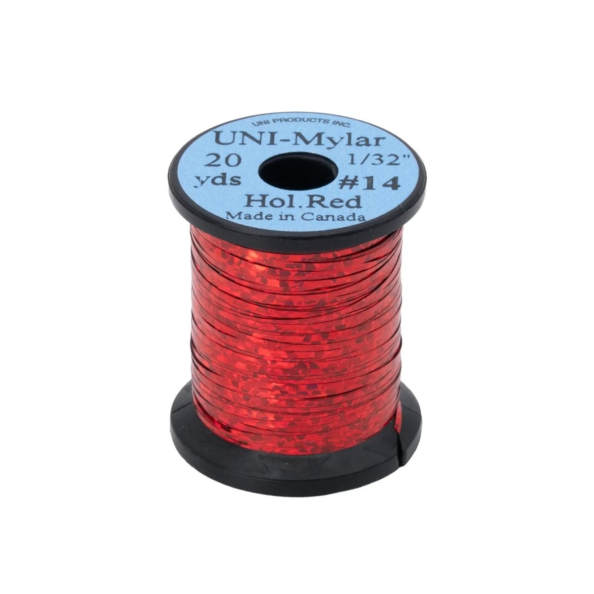 UNI - Uni-Mylar Flat Holographic Tinsel - Feather Craft Fly Fishing