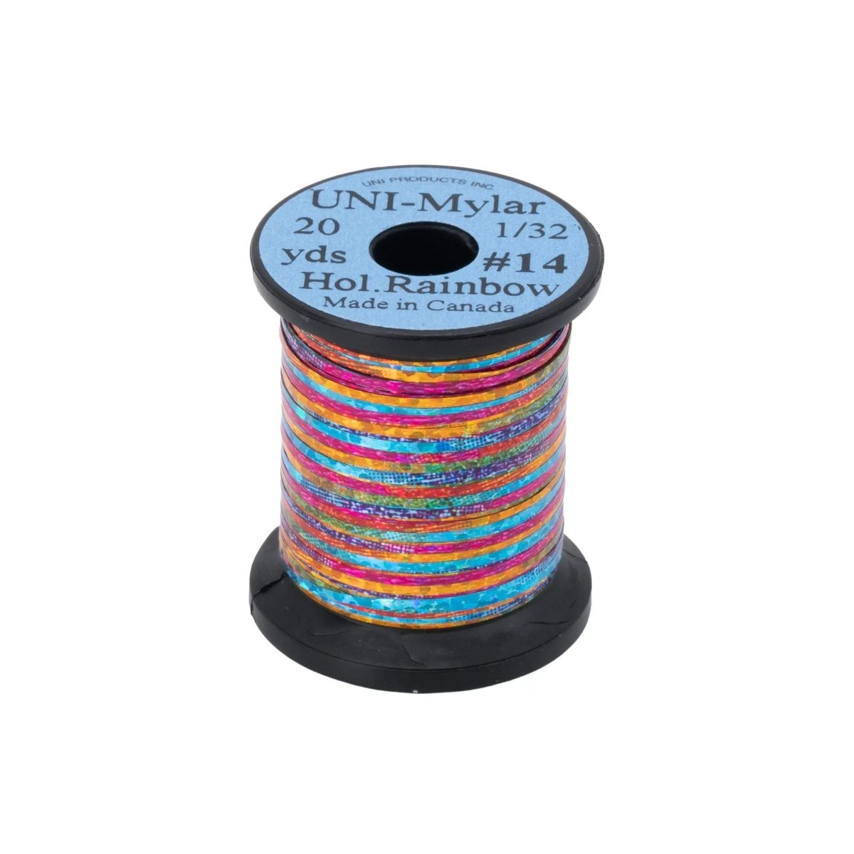 UNI - Uni-Mylar Flat Holographic Tinsel - Feather Craft Fly Fishing