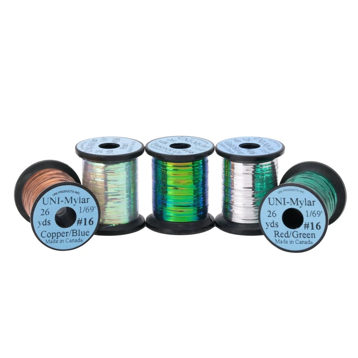 UNI - Uni Mylar Flat Tinsel - Feather Craft Fly Fishing