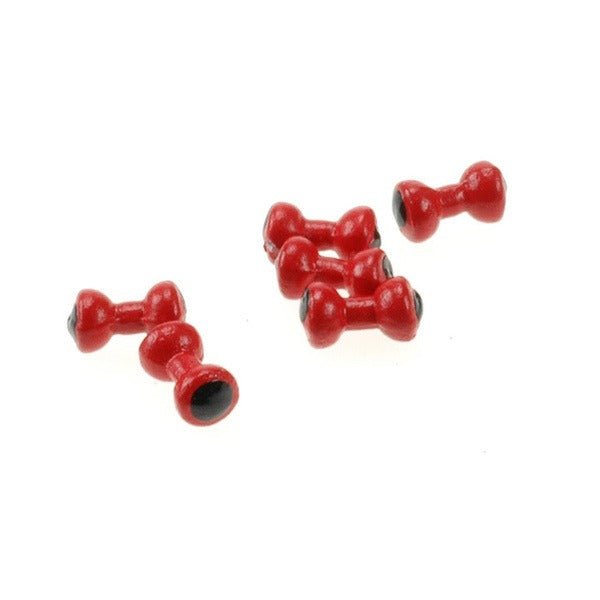 Wapsi - Lead Barbell Eyes Pre - Painted - Feather Craft Fly Fishing