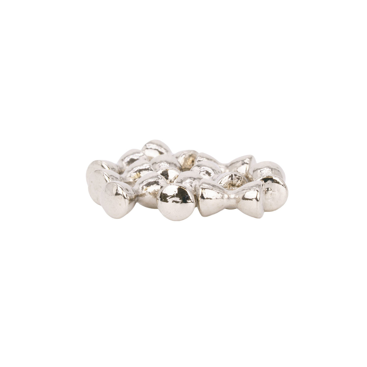 Wapsi - Wapsi Presentation Nickel-Plated Lead Eyes - Feather Craft Fly Fishing