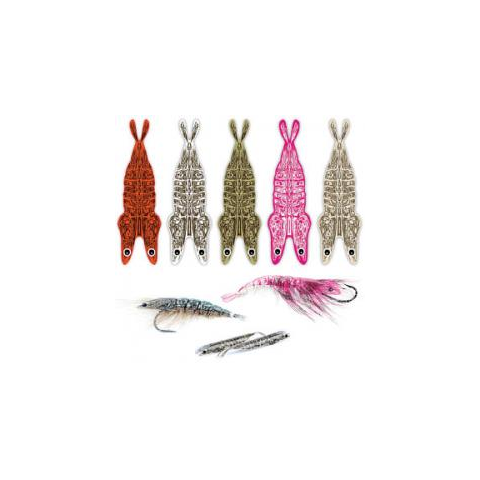 PRO 3-D Shrimp Shells  Feather-Craft Fly Fishing