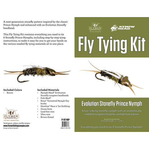 flymen fishing company FLYMEN Evolution Stonefly Prince Nymph Fly